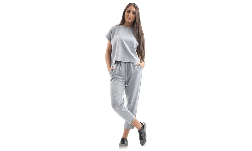 Image 3: Short Sleeve Casual Tracksuit