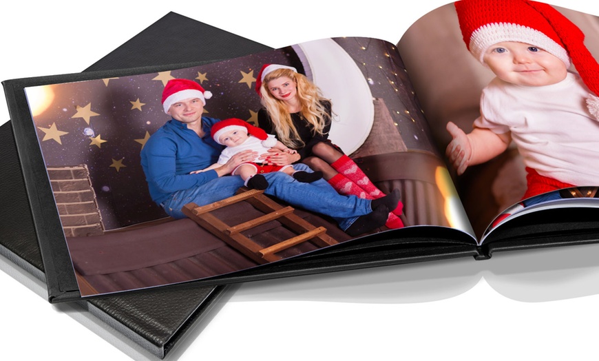 Image 3: Personalised Leather Photobooks