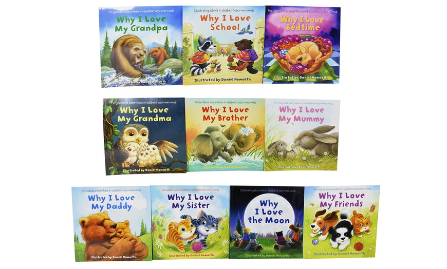 Image 2: Why I Love My Family 10-Book Set for Children by Daniel Howarth