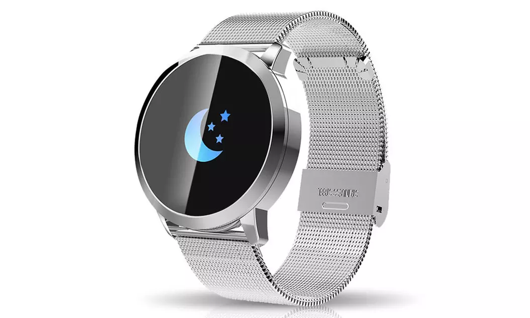 Q8A Touchscreen Sportuhr wahlweise mit Leder- oder Metallarmband inkl. Versand - Second Medium