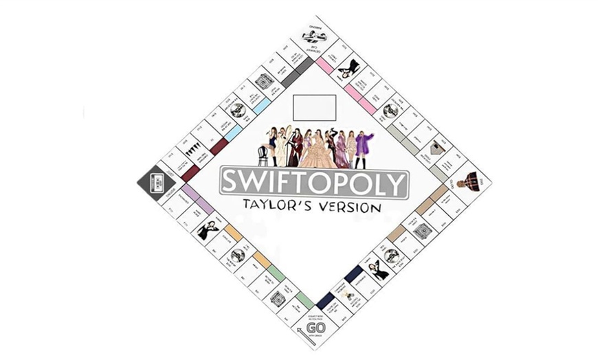 Image 1: Taylor Swift Inspired Classic Monopoly