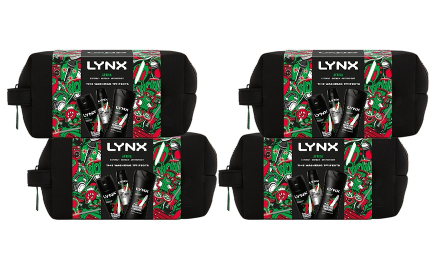 Image 5: Lynx Africa the Trifecta Bath and Body Three-Pieces Gift Set for Men 