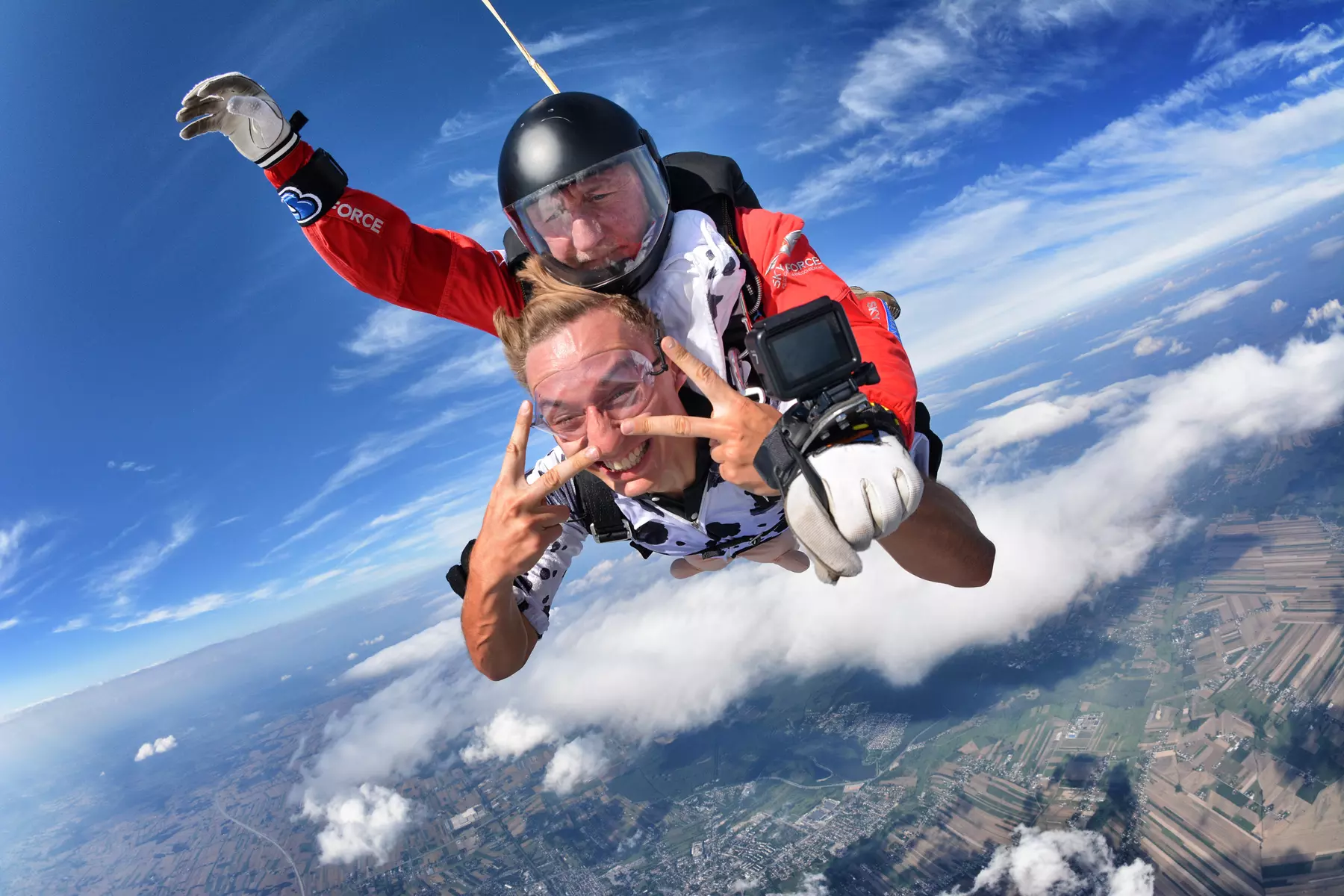 Jedyny taki w Polsce: lot widokowy i skok z kultowego SkyVana