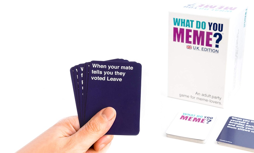 Image 1: What Do You Meme? UK Edition