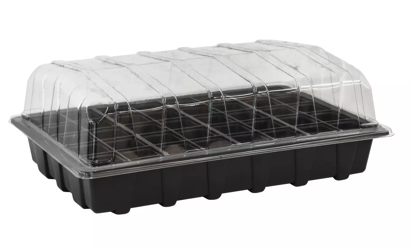 Up to Nine Plug & Seed Growing Trays