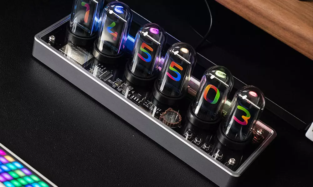 Wertgutschein Nixie-Röhrenuhr