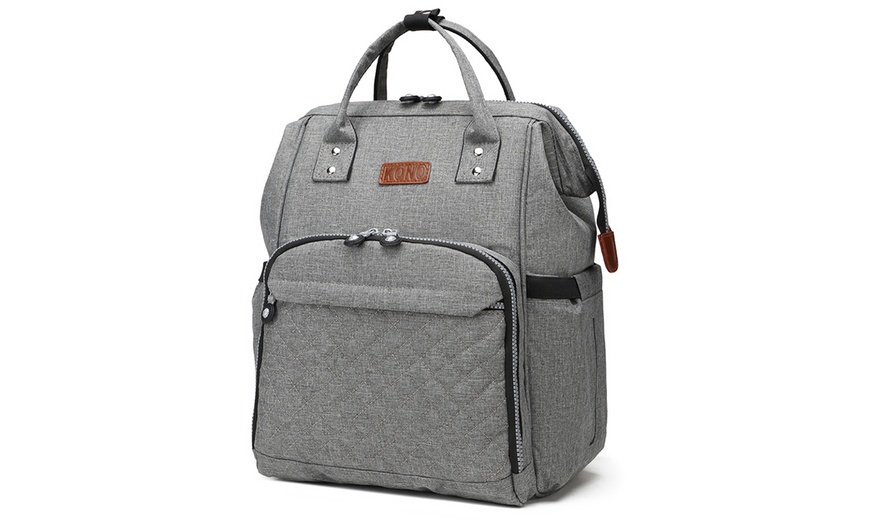 Image 21: Functional Backpack with Optional USB Charging Port