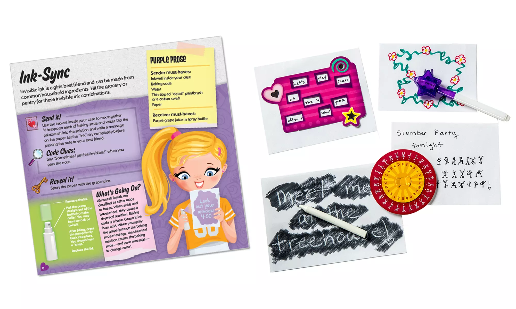 SmartLab Toys Girls Only Secret Message Lab - Second Medium