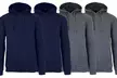 4-Pack Men's Fleece-Lined Pullover or Zip-Up Hoodie (M–2XL) - Second Medium