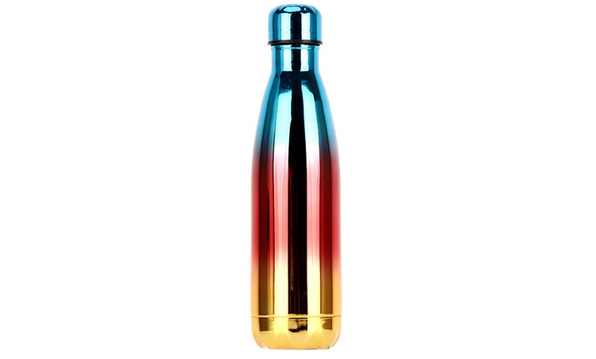 Image 4: Galaxy Style Thermal Water Bottle Selection