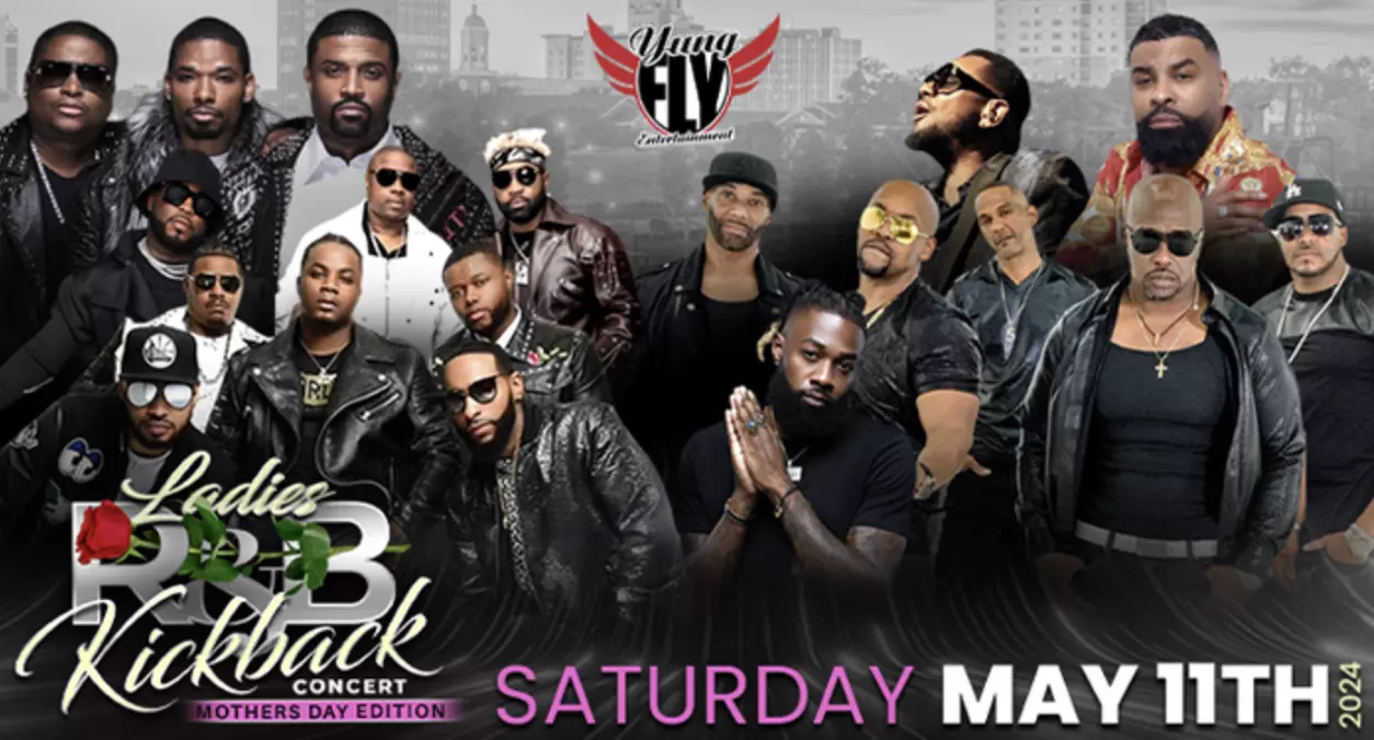 Ladies R&B Kickback Part 2: Mother's Day Edition W/ Next, Ginuwine, Carl Thomas, Pleasure P, H-Town, Hi Five and More on May 11 at 8 PM - Primary Image