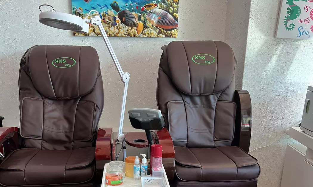 Up to 27% Off on Mani-Pedi - Shellac / No-Chip / Gel at SeaLink Beauty Massage and Spa