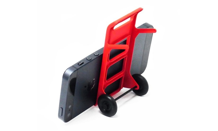 Image 8: Two Mini Dolly Phone Stands