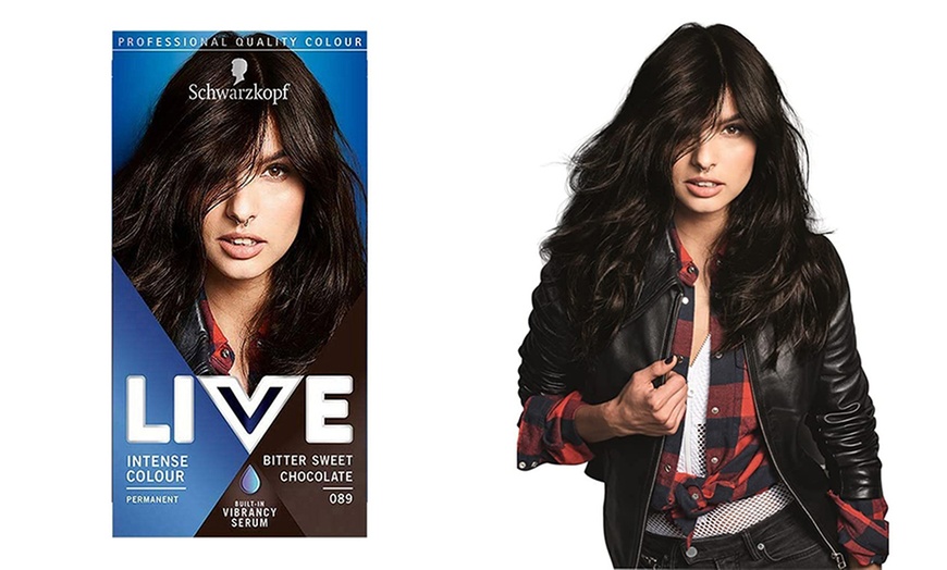 Image 14: 1 ou 2 boîtes de teinture cheveux "Live Intense Colour" de Schwarzkopf