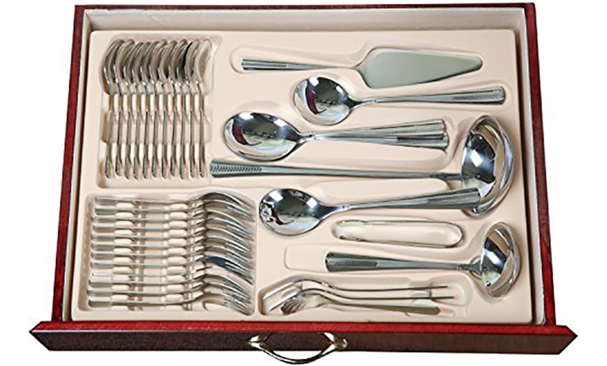 Image 2: 84-Piece Cutlery Set for 12 People