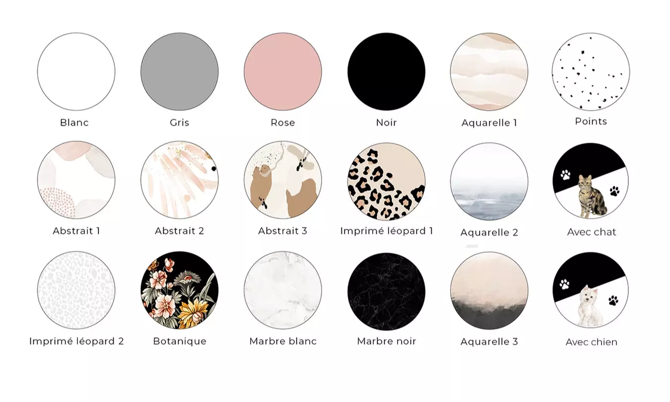 2, 4 ou 6 autocollants pour poubelle de 20, 25 ou 30 cm, format rond ou hexagonal (jusqu'à 87% de réduction) - Image 6