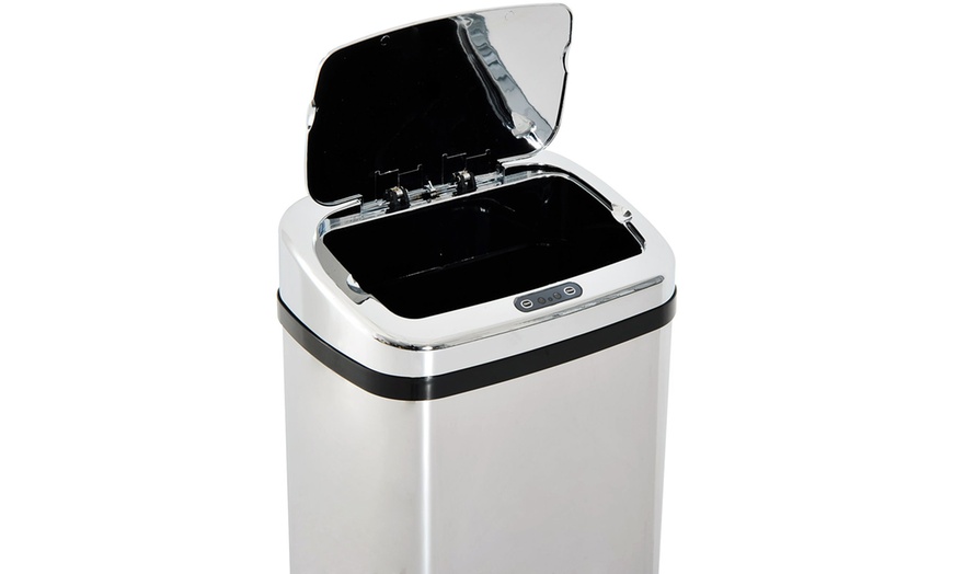 Image 4: HomCom 50L Sensor Bin