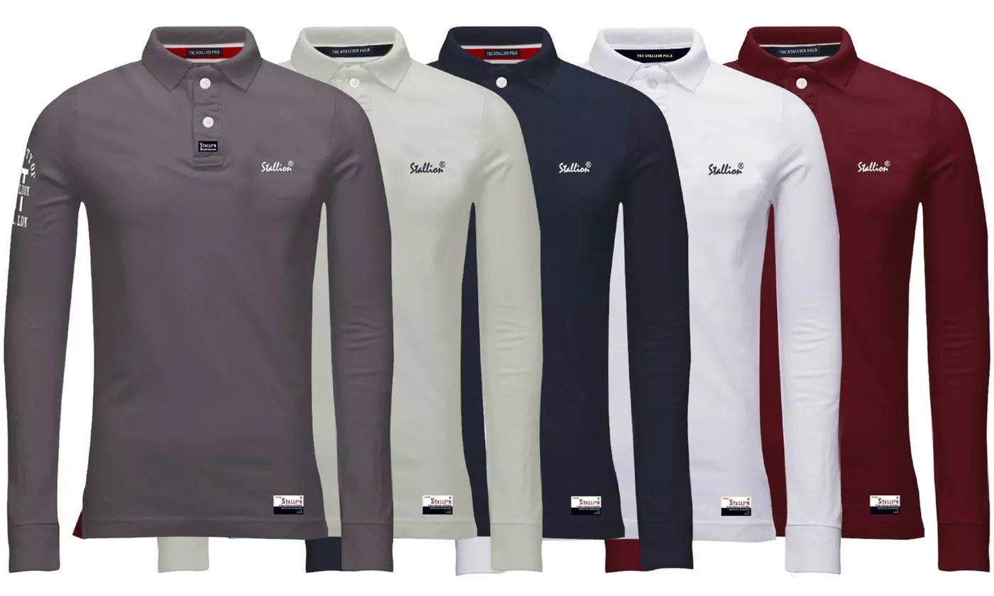 1 ou 2 polos de la marque Stallion pour homme - Primary Image