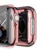 Image 8: Protective Bumper Case W/ Built In Screen Protector Cover for Apple Watch