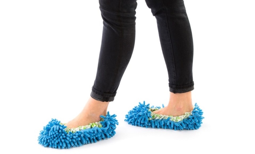 Image 4: Microfibre Mop Slippers