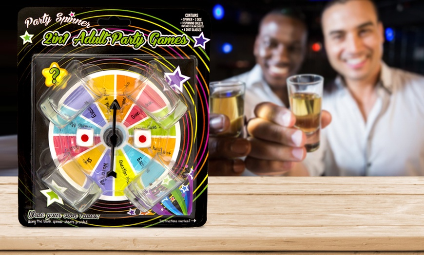 Image 1: Party Spinner Drinking Game