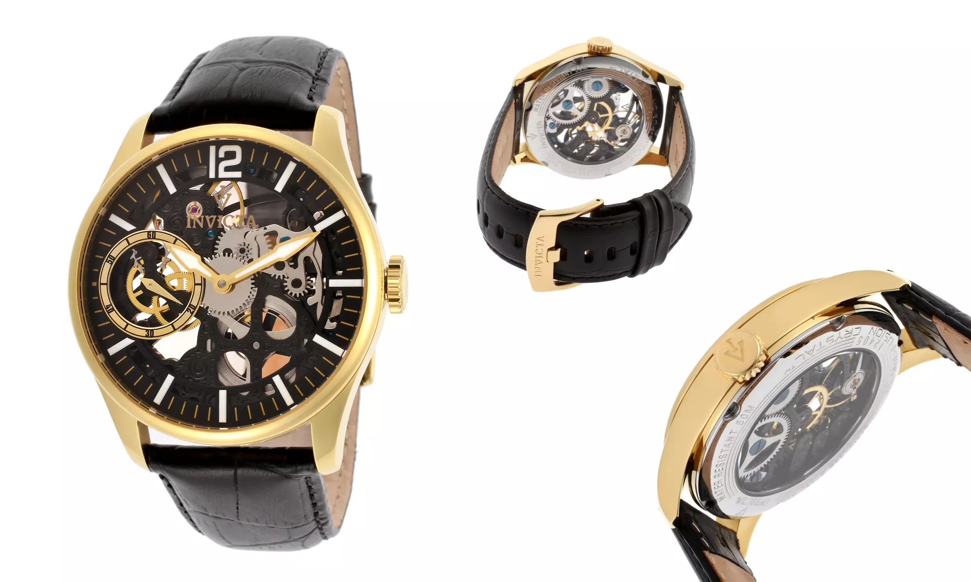 Invicta Men's Vintage Collection Mechanical Skeleton Watch - Second Medium