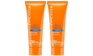 Two Lancaster Sun Beauty Sublime Tan Body Milks