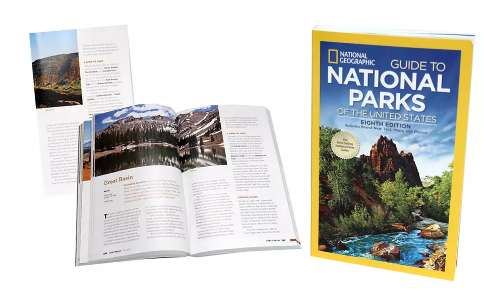 National Geographic US National Parks Illustrated Books - Second Medium
