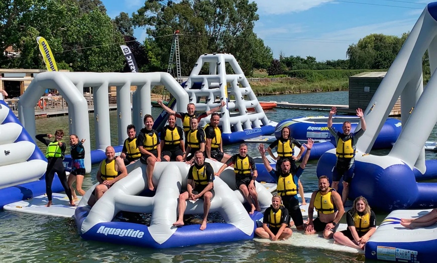 Image 4: Aqua Park Session at Curve Water Sports