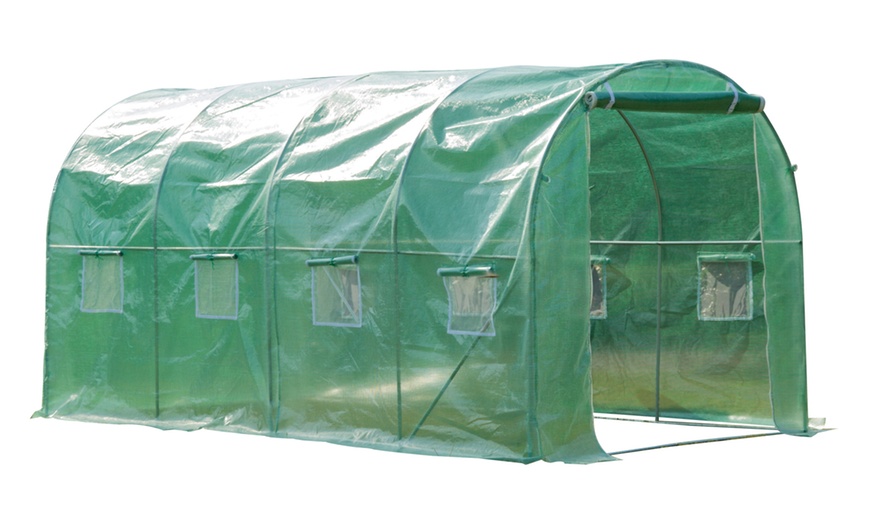 Image 3: Polytunnel Greenhouse