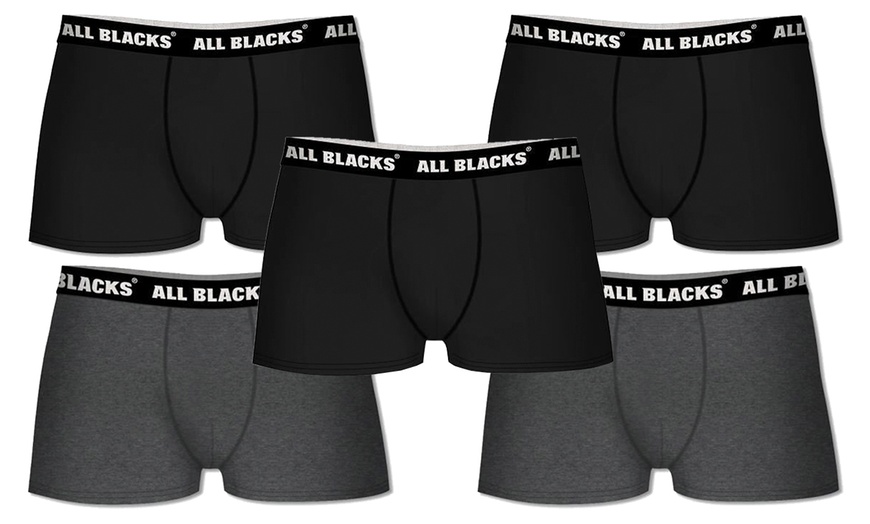 Image 6: Boxers en coton pour hommes All Blacks