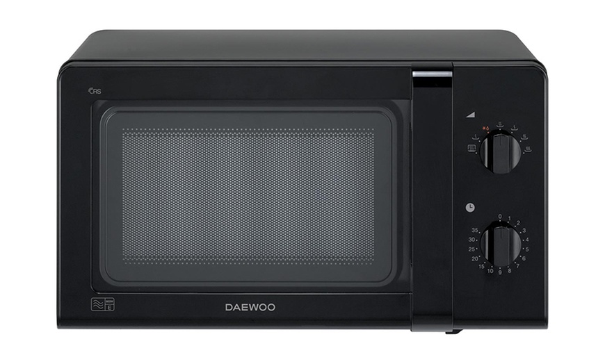 Image 2: Daewoo 800W Microwave