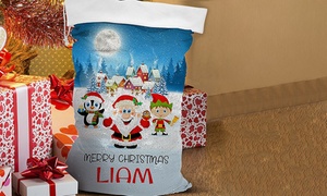 Personalised Sequin Santa Sack