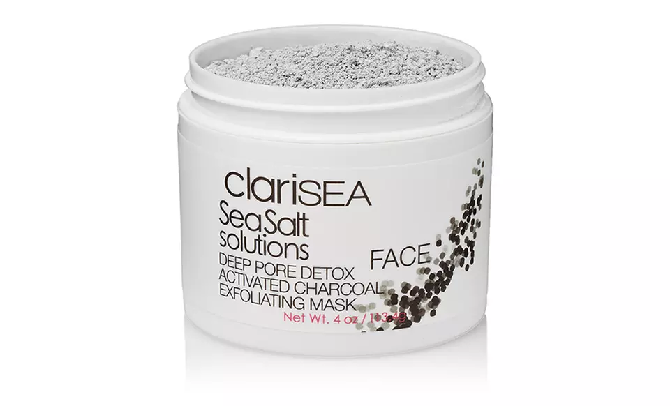 clariSEA Deep-Pore Detox Activated Charcoal Exfoliating Mask - Second Medium