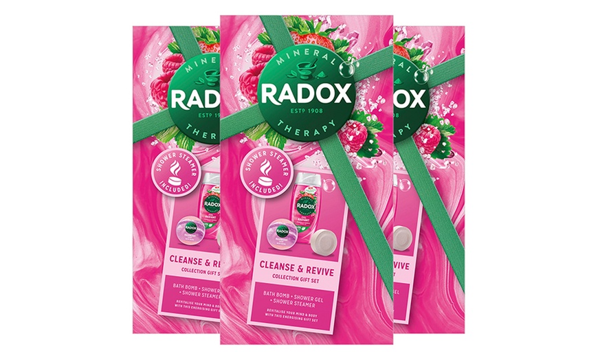 Image 3: Radox Cleanse & Revive Gift Set