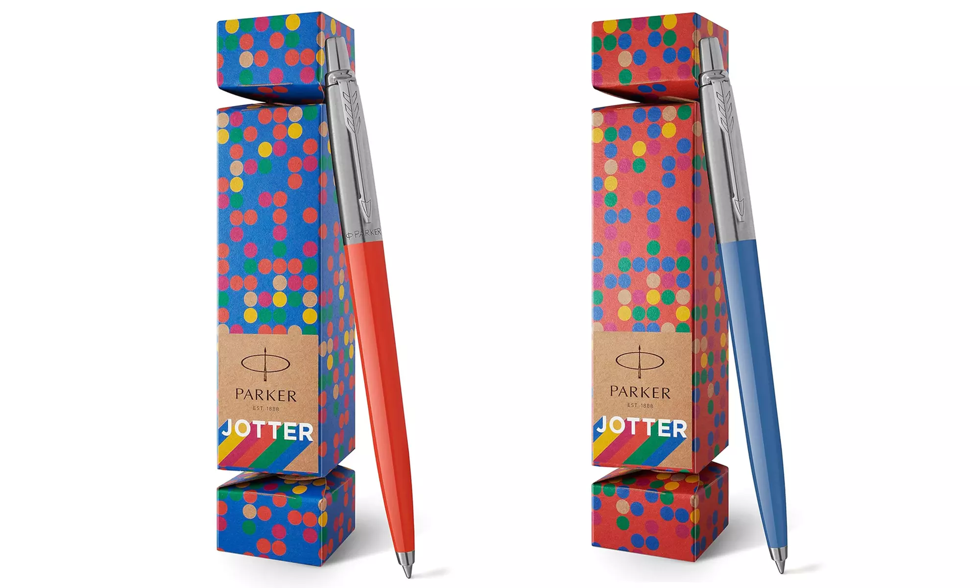 One or Two Parker Jotter Originals Christmas Crackers