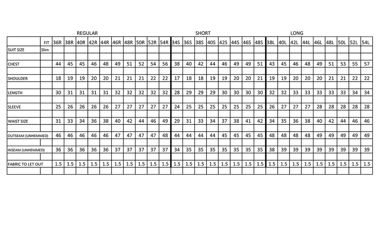 Fino Uomo Men's Slim-Fit Suits (3-Piece) (38Rx32W) - Image 5