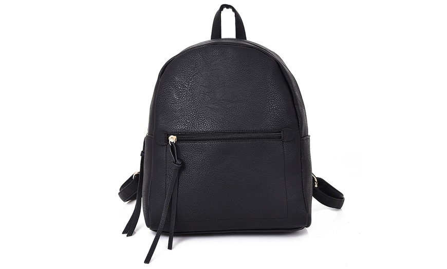 Image 11: Zipped Backpack