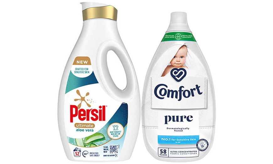 Image 15: Persil Ultimate Washing Liquid Detergent and Comfort Ultimate Care