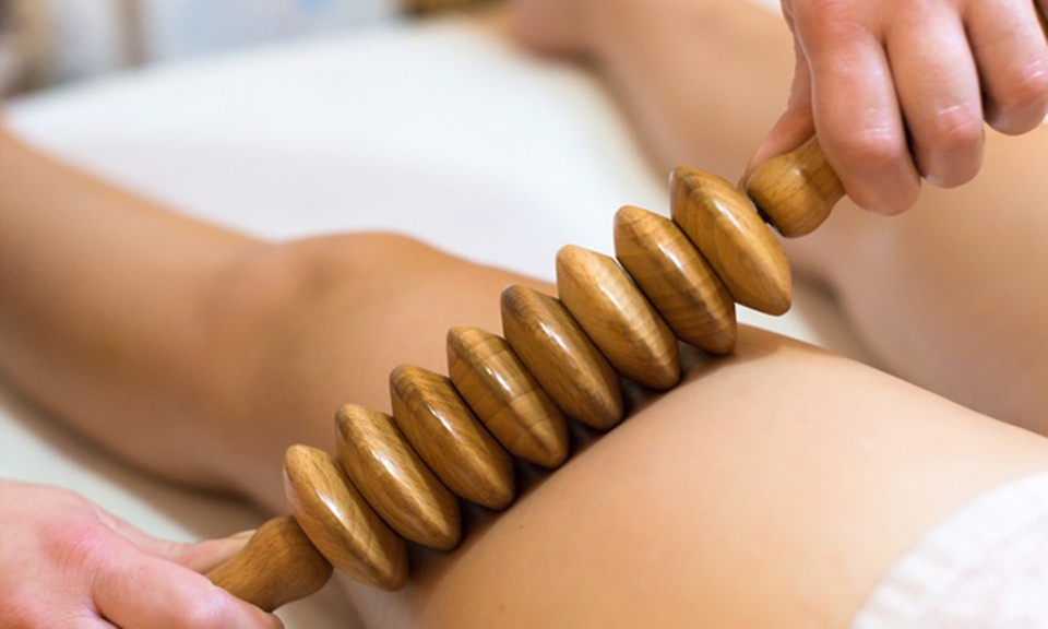 2 o 4 sesiones de maderoterapia y masaje relajante en Mona Lisa