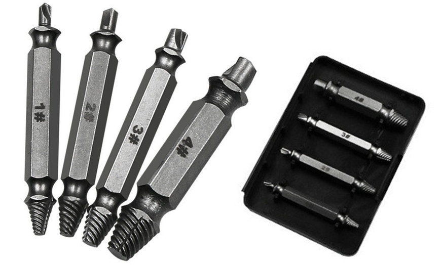 Image 8: Screw Extractor Drill Bits Set