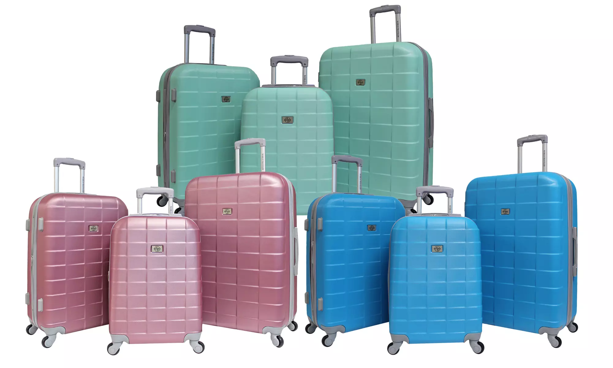 World Traveler Hardside Expandable Spinner Luggage Set (3-Piece) - Primary Image