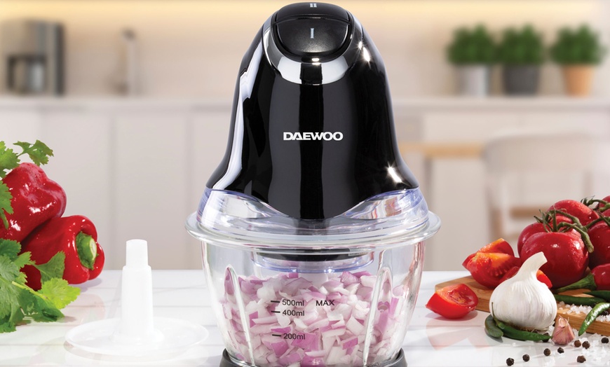 Image 2: Daewoo 300W Mini Food Chopper