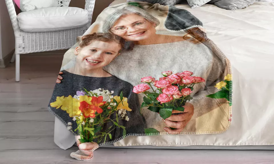 Couverture polaire avec photo avec Photo Gifts