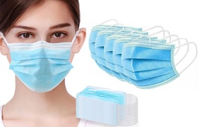 Disposable Three-Ply Face Masks