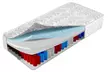 Matelas Seattle à mémoire de forme & ressorts ensachés, 23 cm, sommier en option, marque Sampur - Second Medium