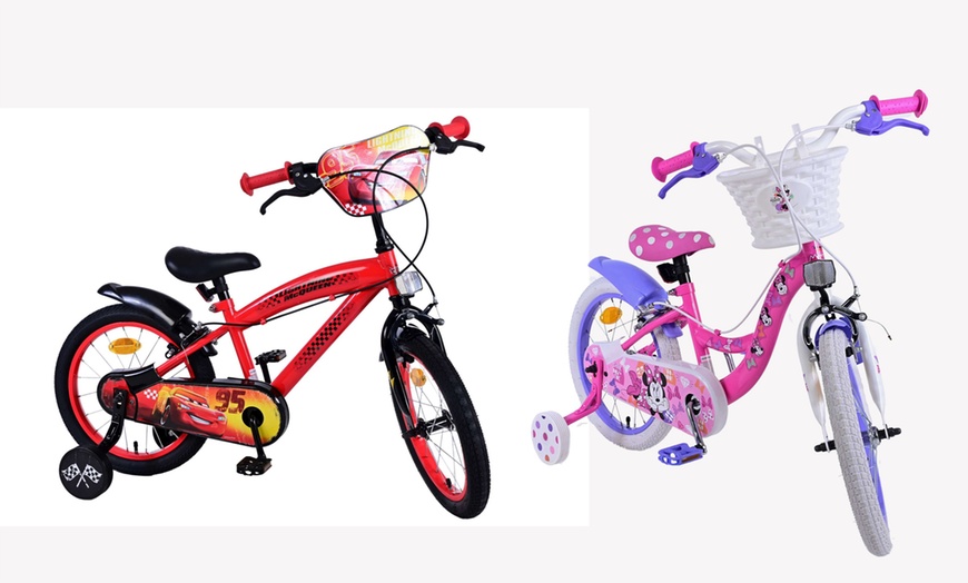 Image 1: Volare Disney Kinderfahrrad mit 16-Zoll-Rädern