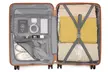 Valise "British Traveller" en coque rigide polypropylène (20, 24 ou 28 pouces), serrure TSA et livraison offerte - Second Medium