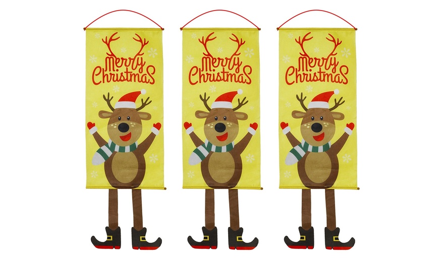 Image 12: Merry Christmas Hanging Banner