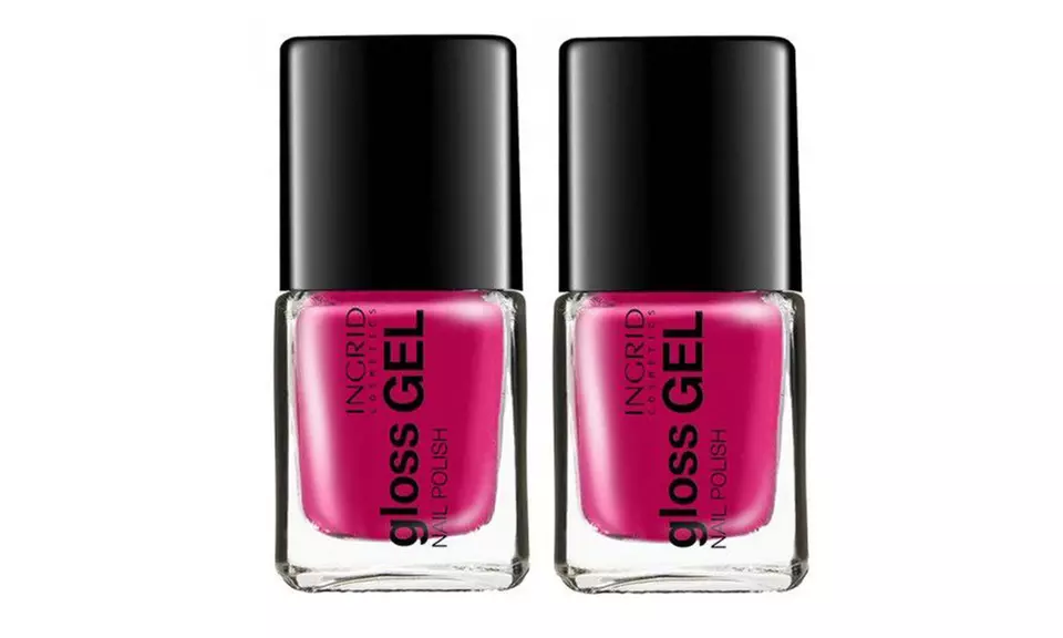 2 flacons de vernis brillant Ingrid Cosmetics